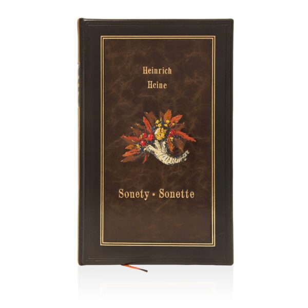 Książka Heinego Heinricha, Sonety | Sonette (unikat) na luksusowy prezent