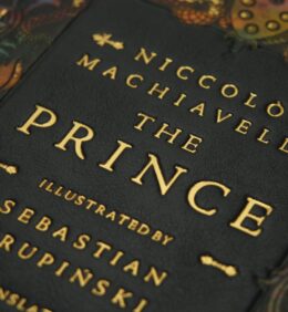 Ekskluzywne wydanie książki Machiavellego Niccolò, The Prince