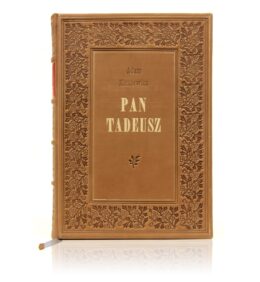 Edycja kolekcjonerska książki Mickiewicza Adama, Pan Tadeusz w wydaniu angielskim